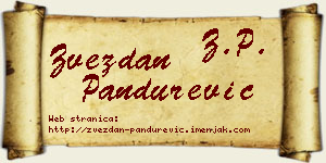 Zvezdan Pandurević vizit kartica